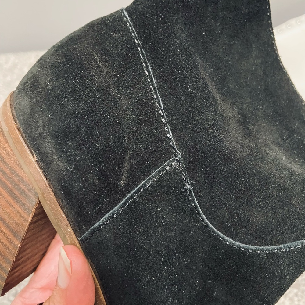 Lucky Brand Black Heeled Boots - Picture 14 of 17